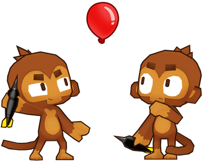 Dart Monkeys